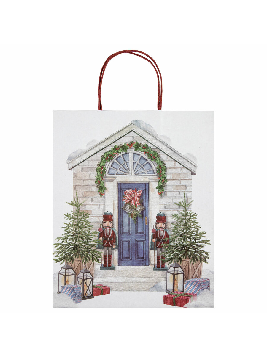 Пакет новогодний подарочный Золотая сказка набор 10 штук - фото 8