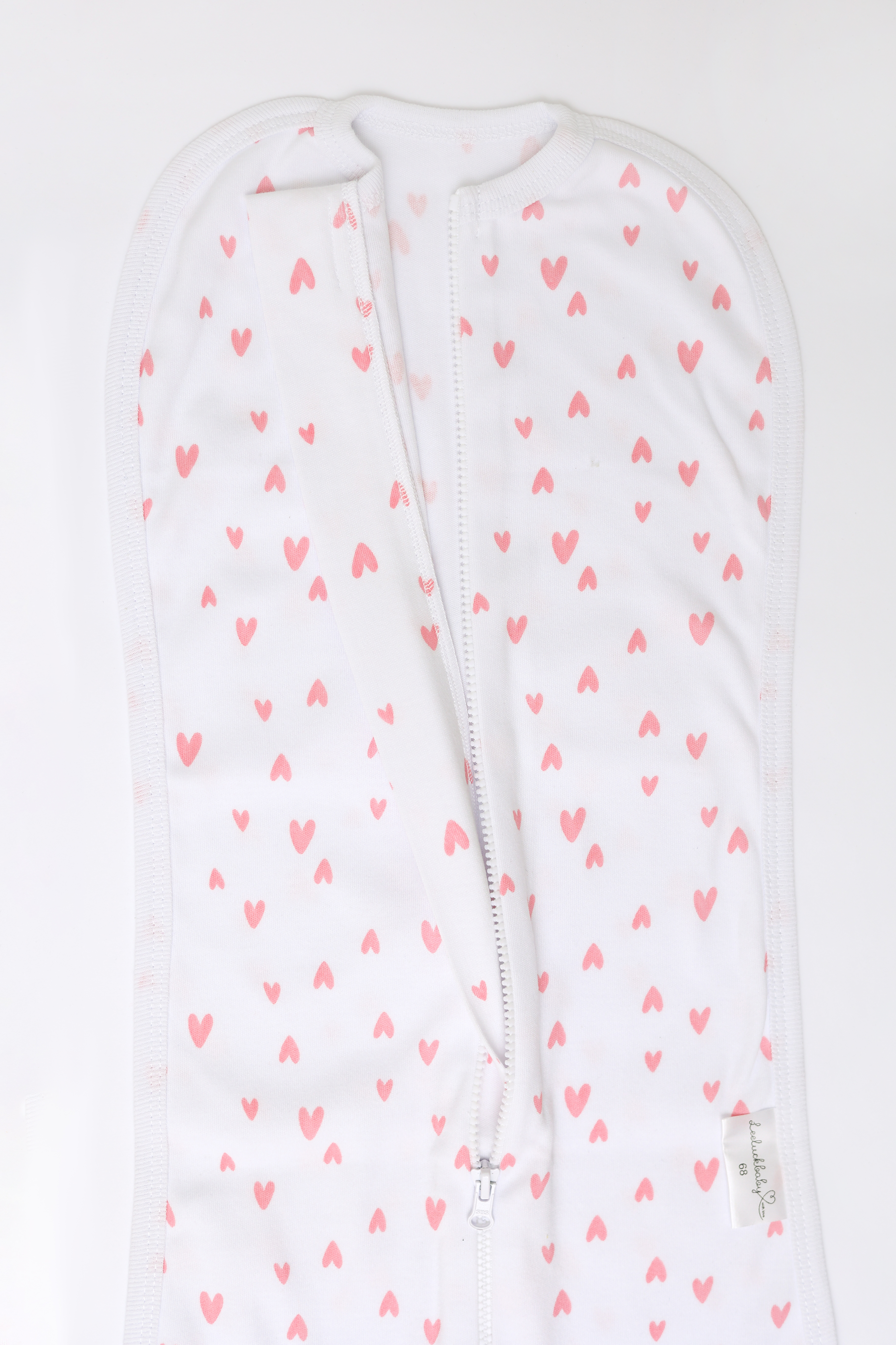 Конверт пеленальный (кокон) LeeLuckBaby розовый - фото 4