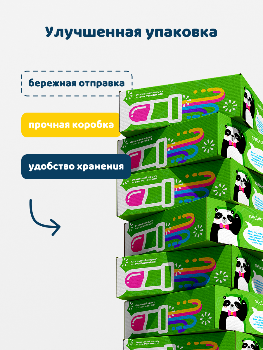 Набор для опытов PandaLab Эксперименты для детей - фото 5