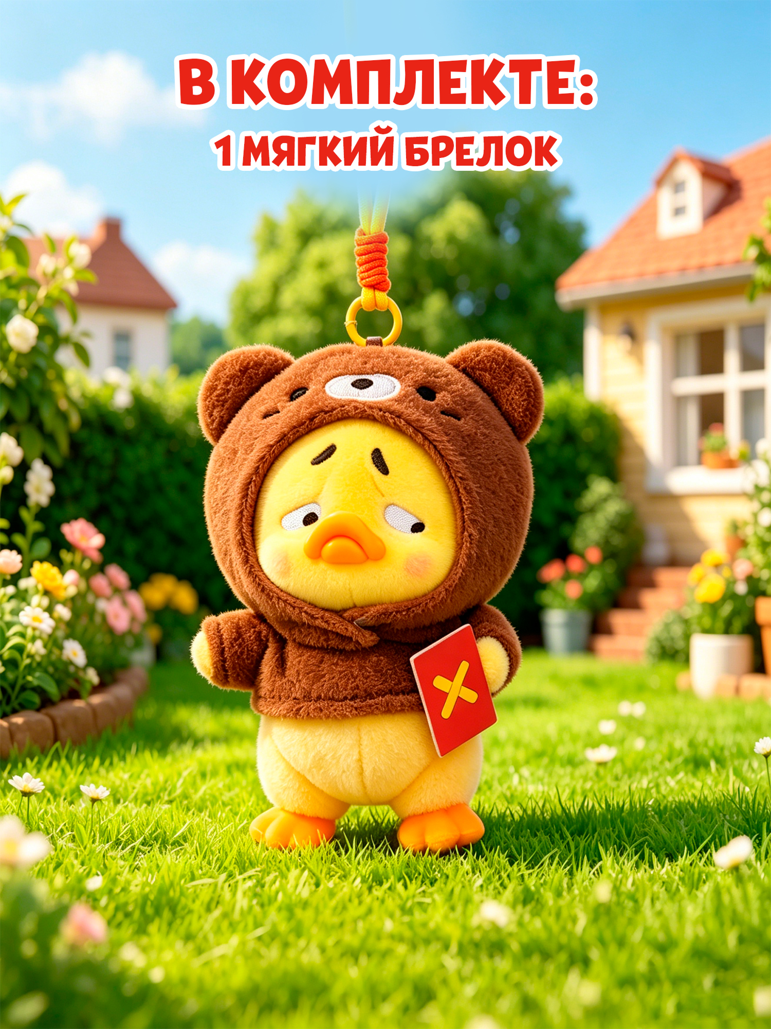 Брелок Upset Duck Crazy Circus Duck - фото 6
