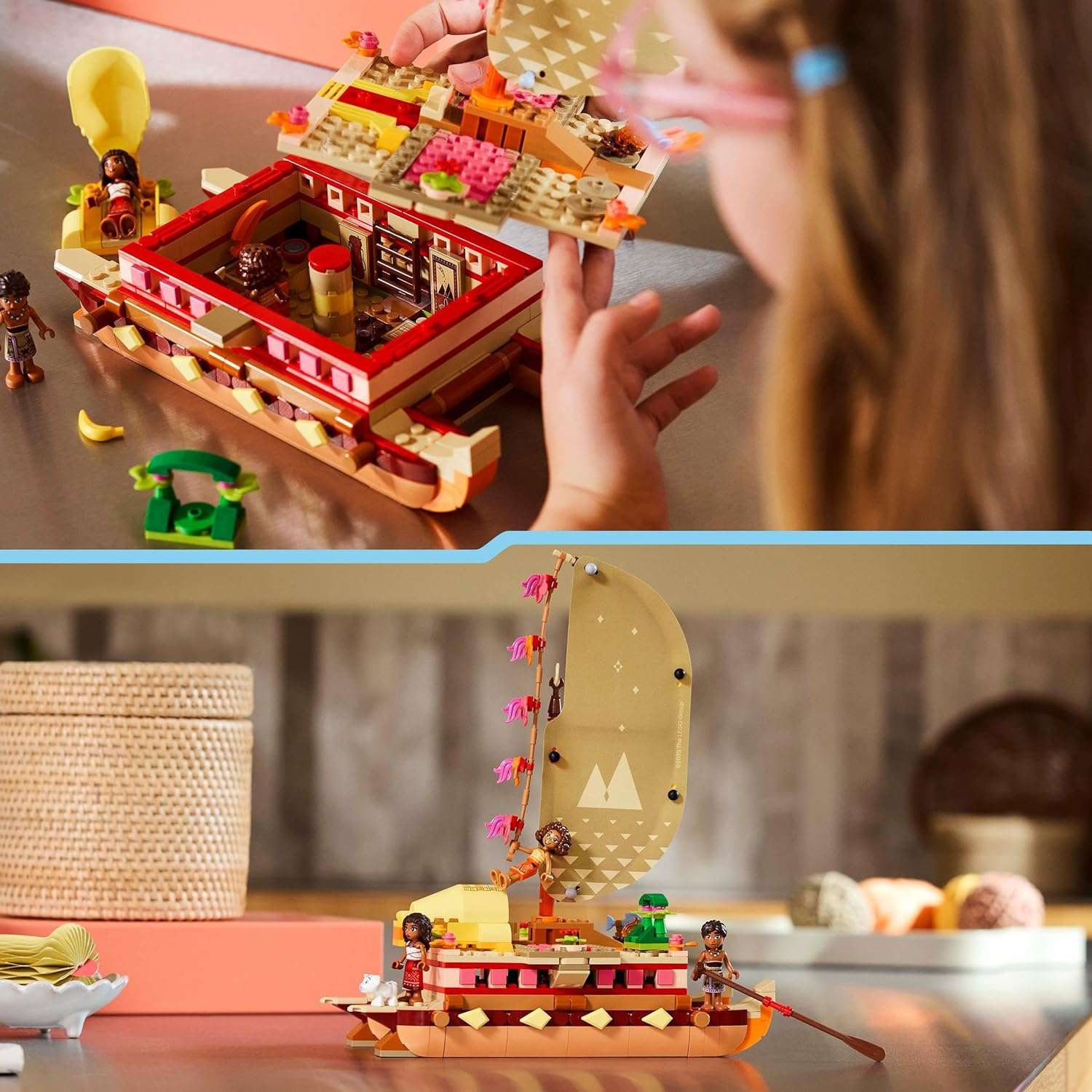 Конструктор LEGO Disney Princess Приключение Моаны блочный - фото 6