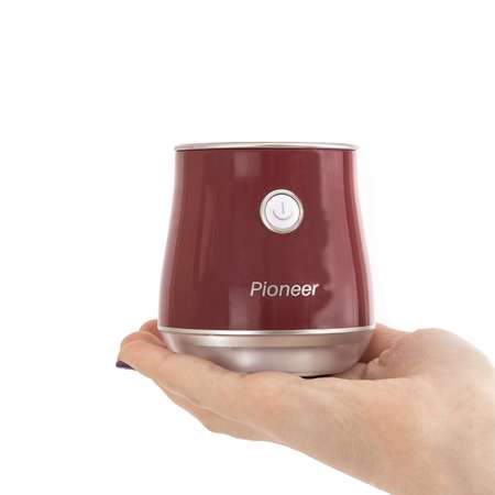 Машинка для удаления катышков Pioneer с контейнером для ворса красный