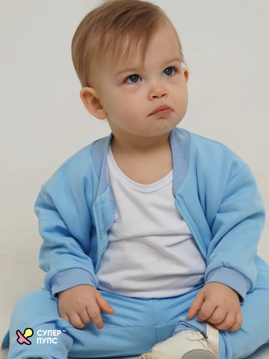 Костюм Супер Пупс кост/двдвухнит/Затейник/голубой - фото 13
