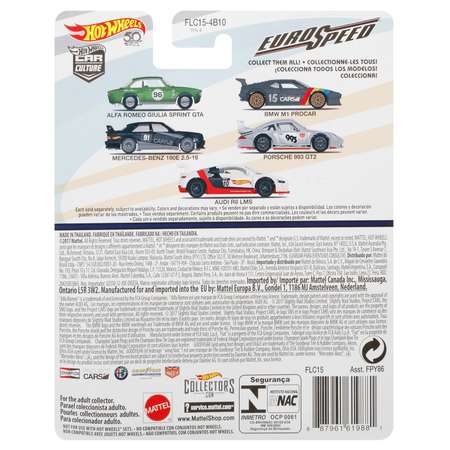 Автомобиль Hot Wheels Audi 1:64