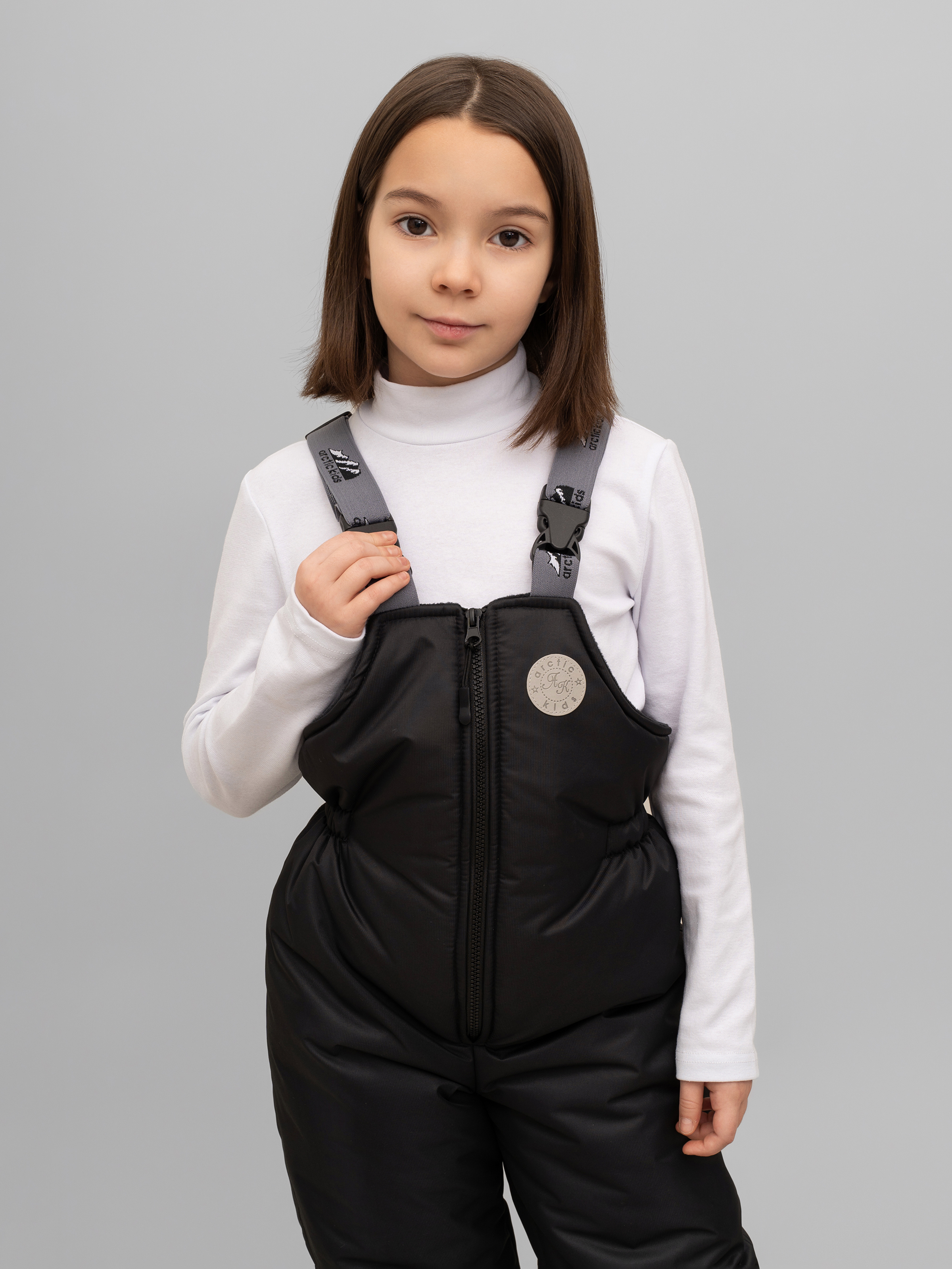 Полукомбинезон Arctic kids 60-015 черный - фото 23