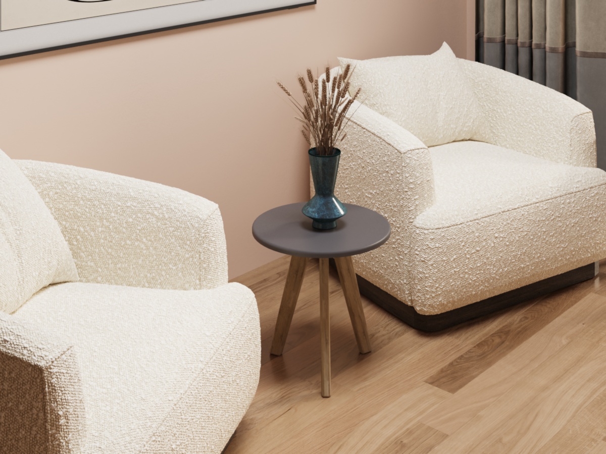 Стол журнальный SLINE Лиам Графит - фото 7