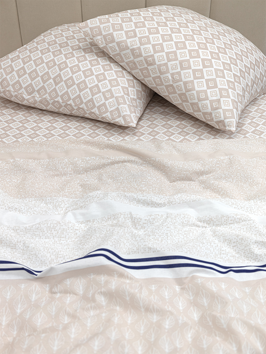 Комплект постельного белья BRAVO Polo семейный 5 предм. - фото 12