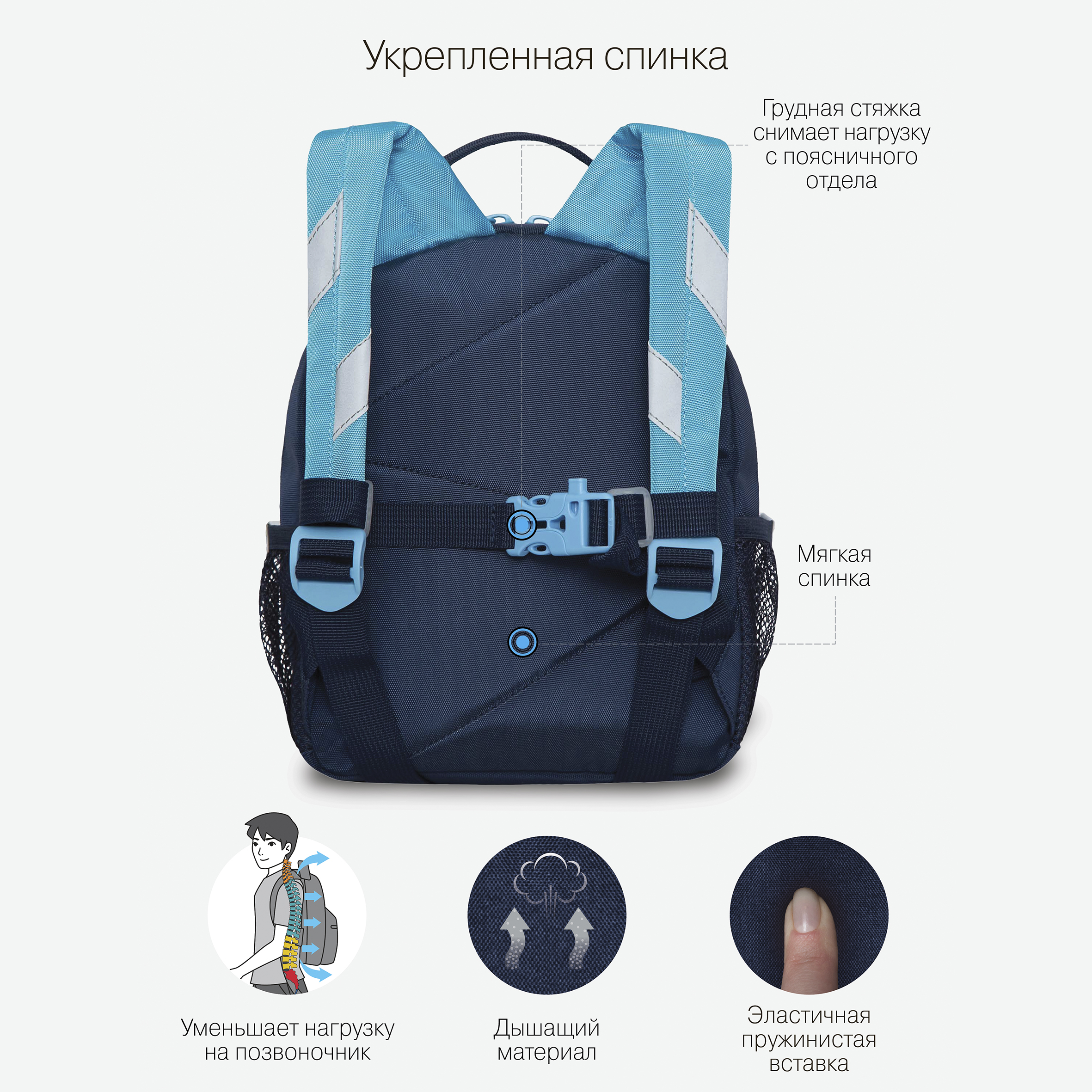 Рюкзак Grizzly - фото 8