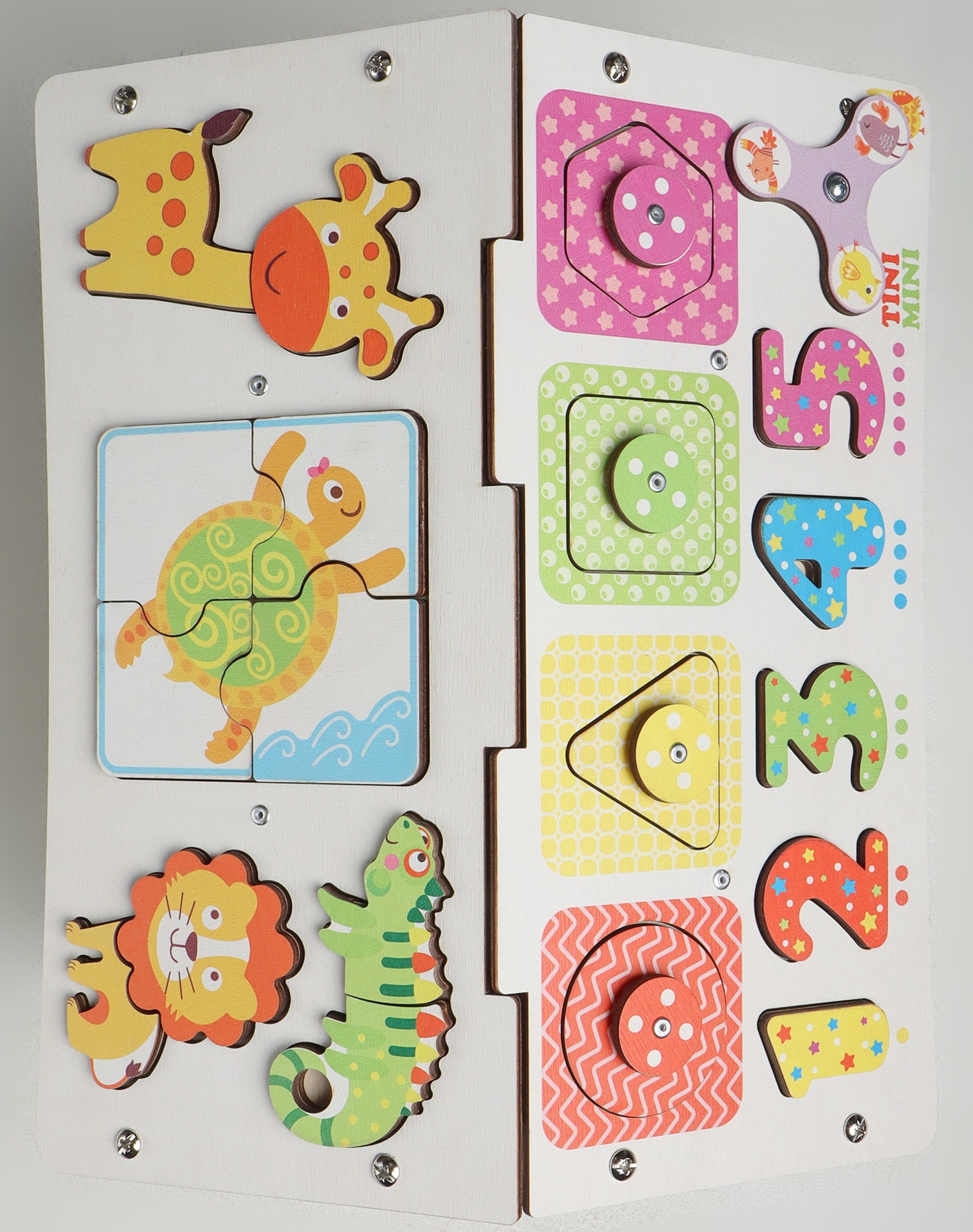 Игрушка tinimini бизиборд Совушка и Друзья - фото 23
