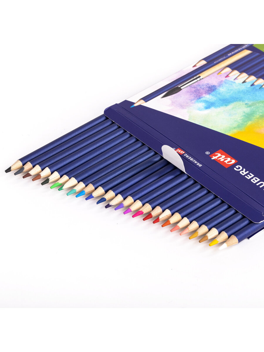 Карандаши акварельные Brauberg 24 шт. - фото 12