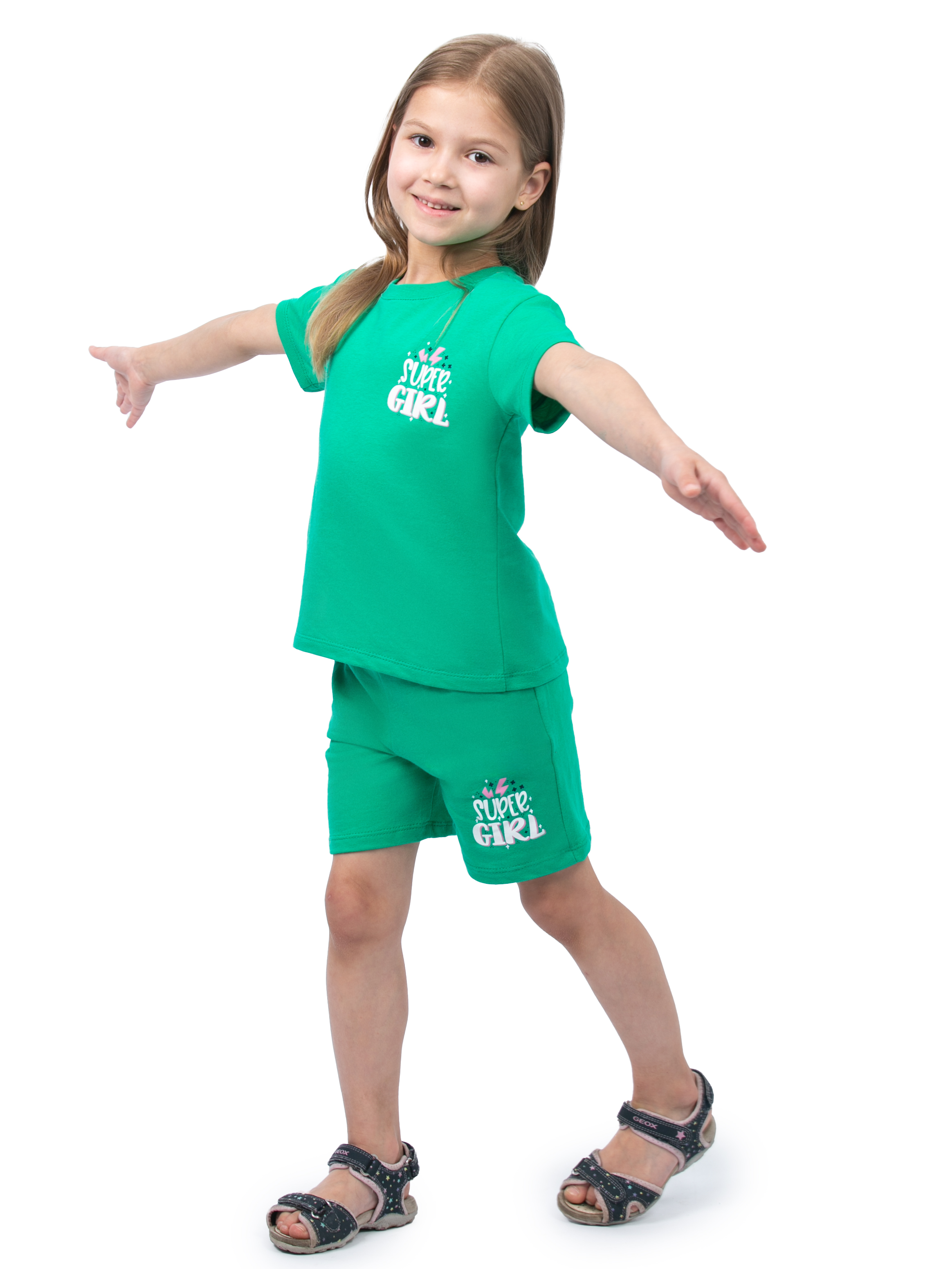 Футболка и шорты Baby Stylе мд2333019 - фото 4