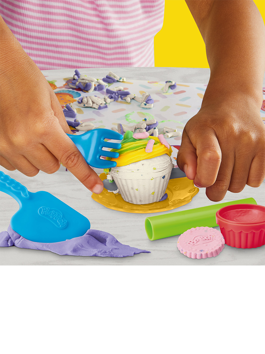 Масса для лепки Hasbro Play-Doh Кексы с подставкой - фото 7