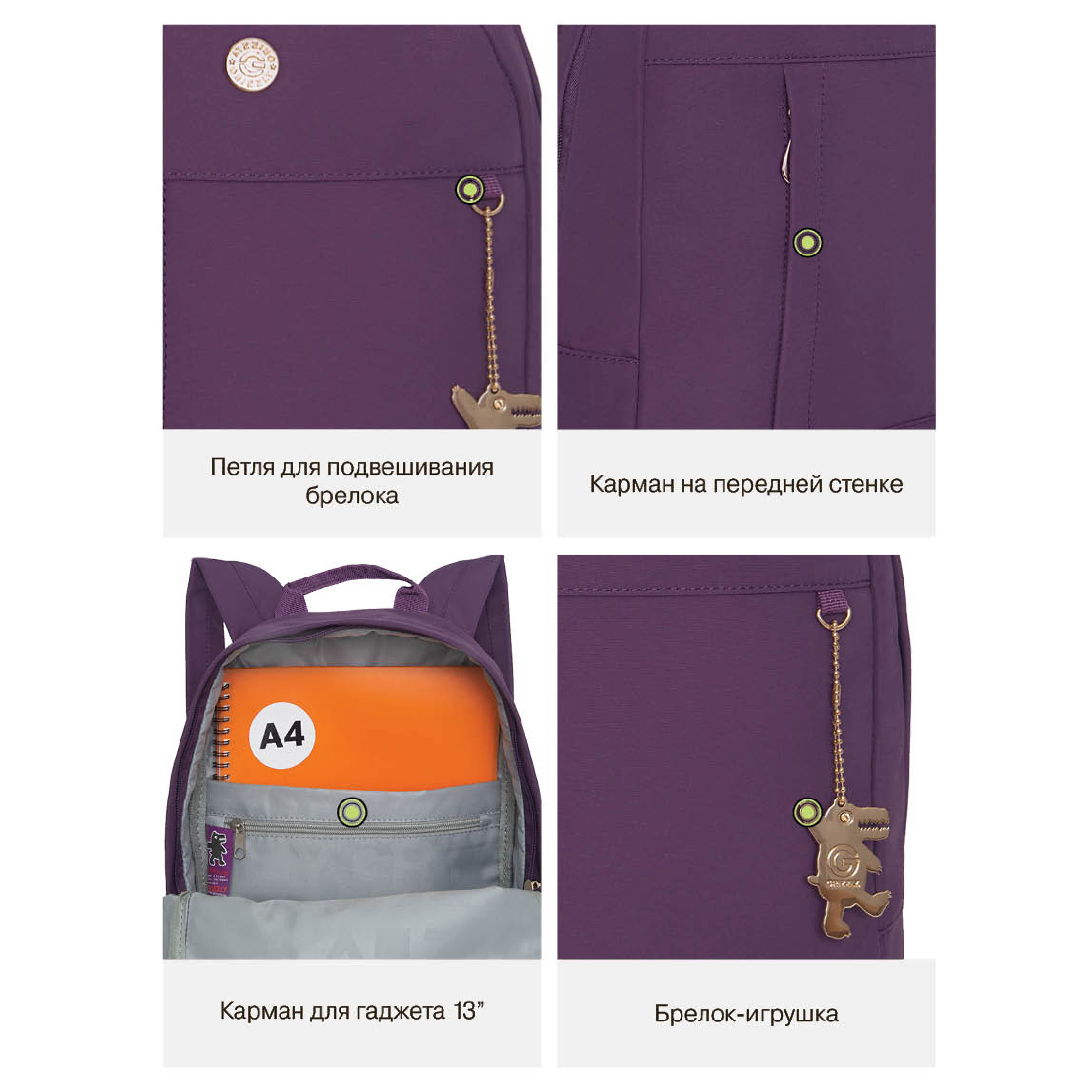 Рюкзак Grizzly для девочки - фото 11