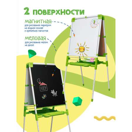 Магнитно-грифельная доска InHome