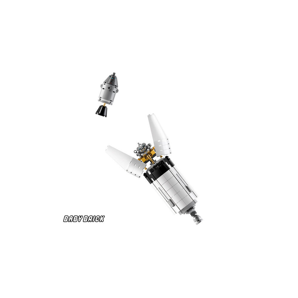 Конструктор LEGO Ideas Сатурн-5-Аполлон 21309 1070 дет. - фото 4