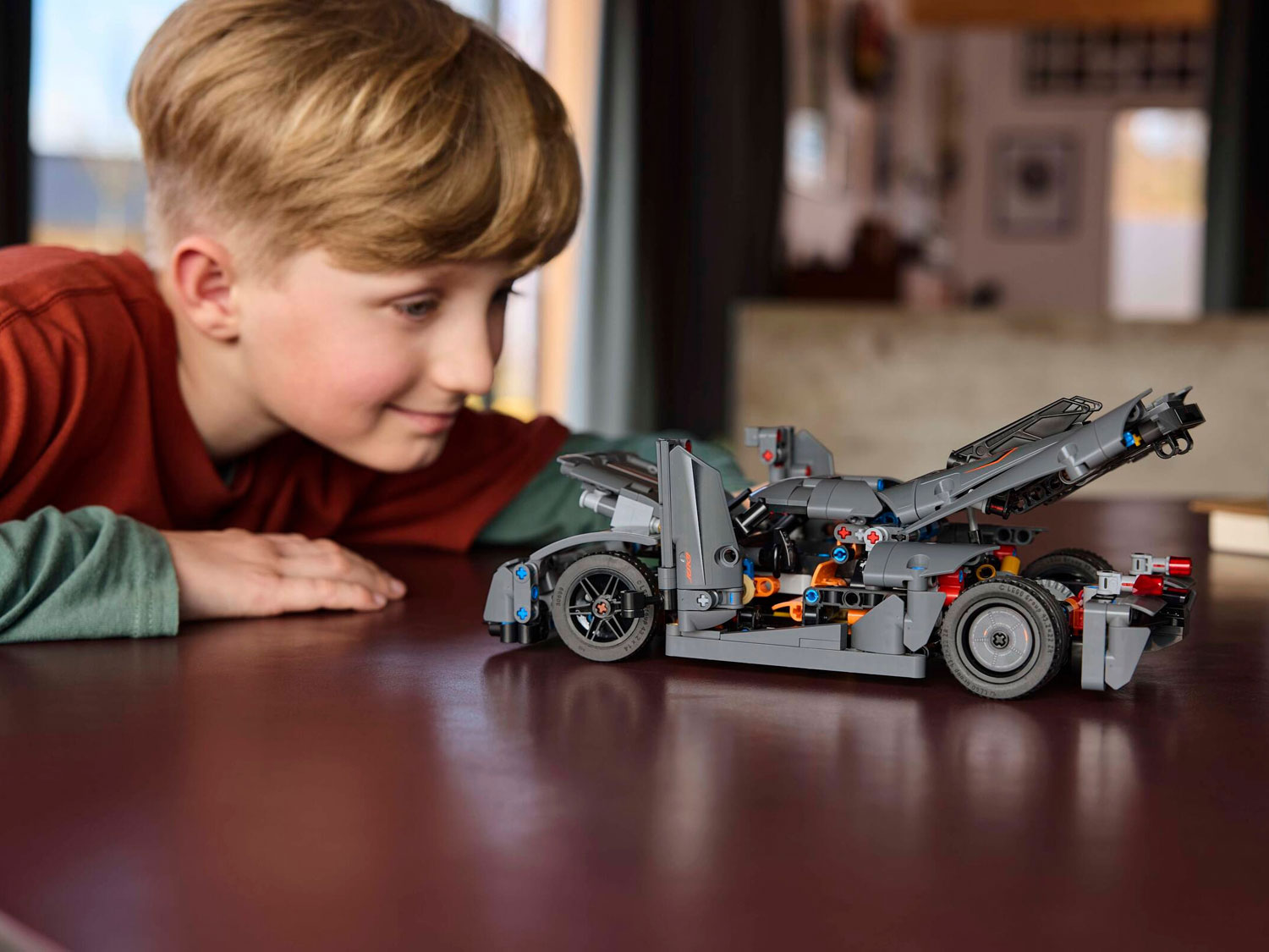 Конструктор LEGO Technic Koenigsegg Jesko Absolut Grey 801 дет. - фото 13