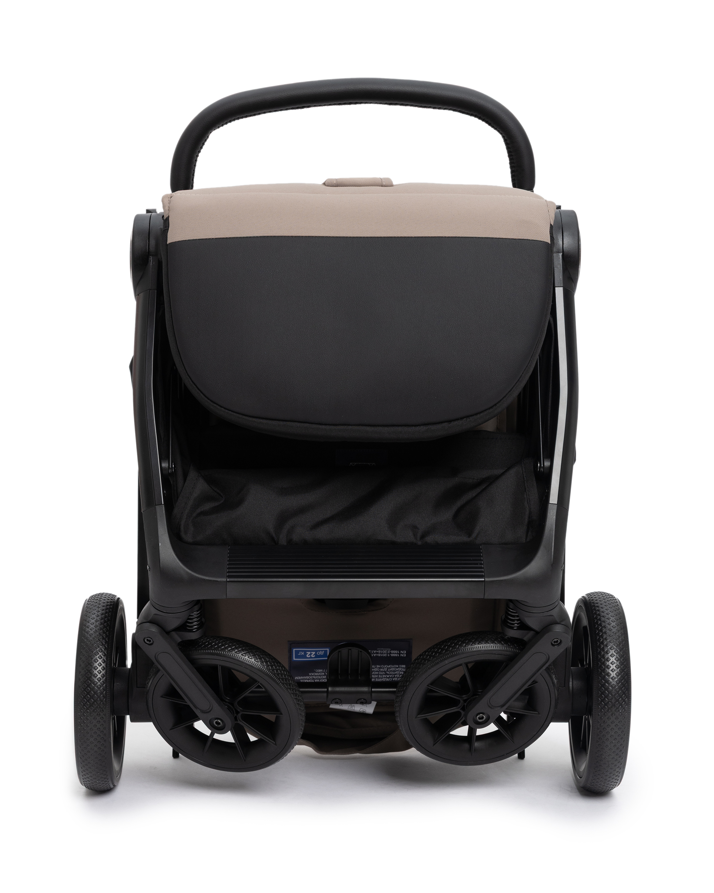 Коляска прогулочная Babyton Mira бежевый - фото 26