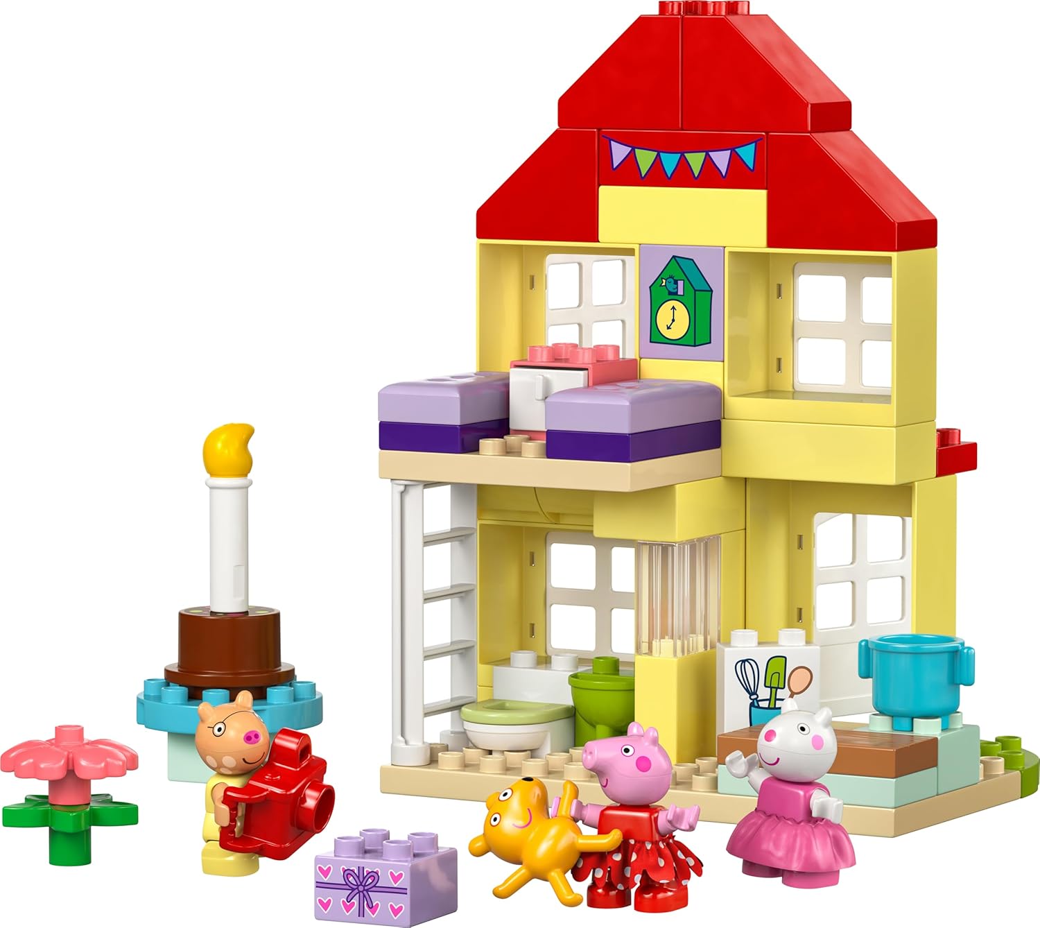 Конструктор LEGO DUPLO Свинка Пеппа: день рождения 59 дет. - фото 2