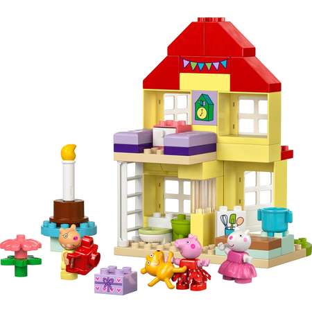 Конструктор LEGO DUPLO Свинка Пеппа: день рождения блочный