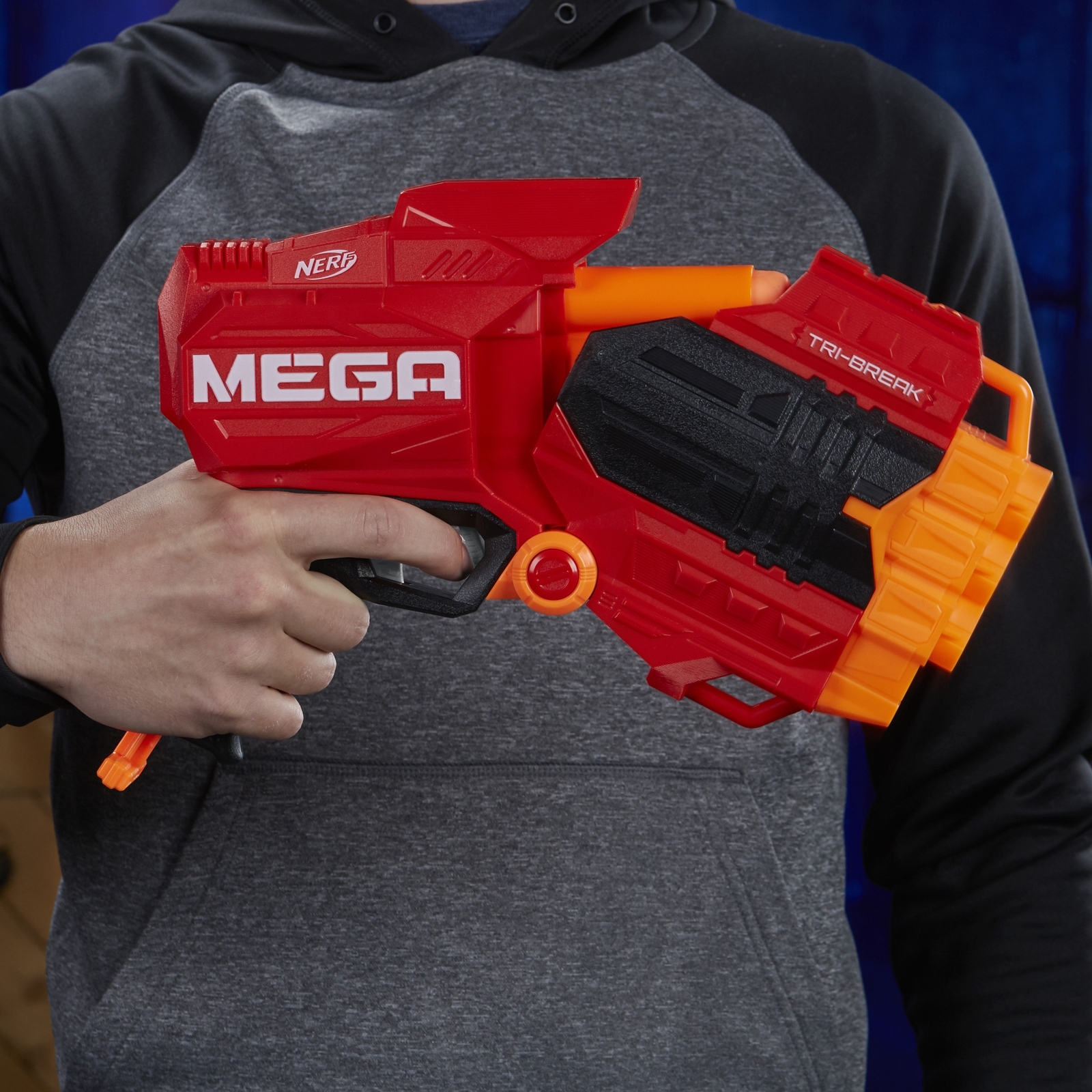 Бластер Nerf Mega Три-брейк - фото 9