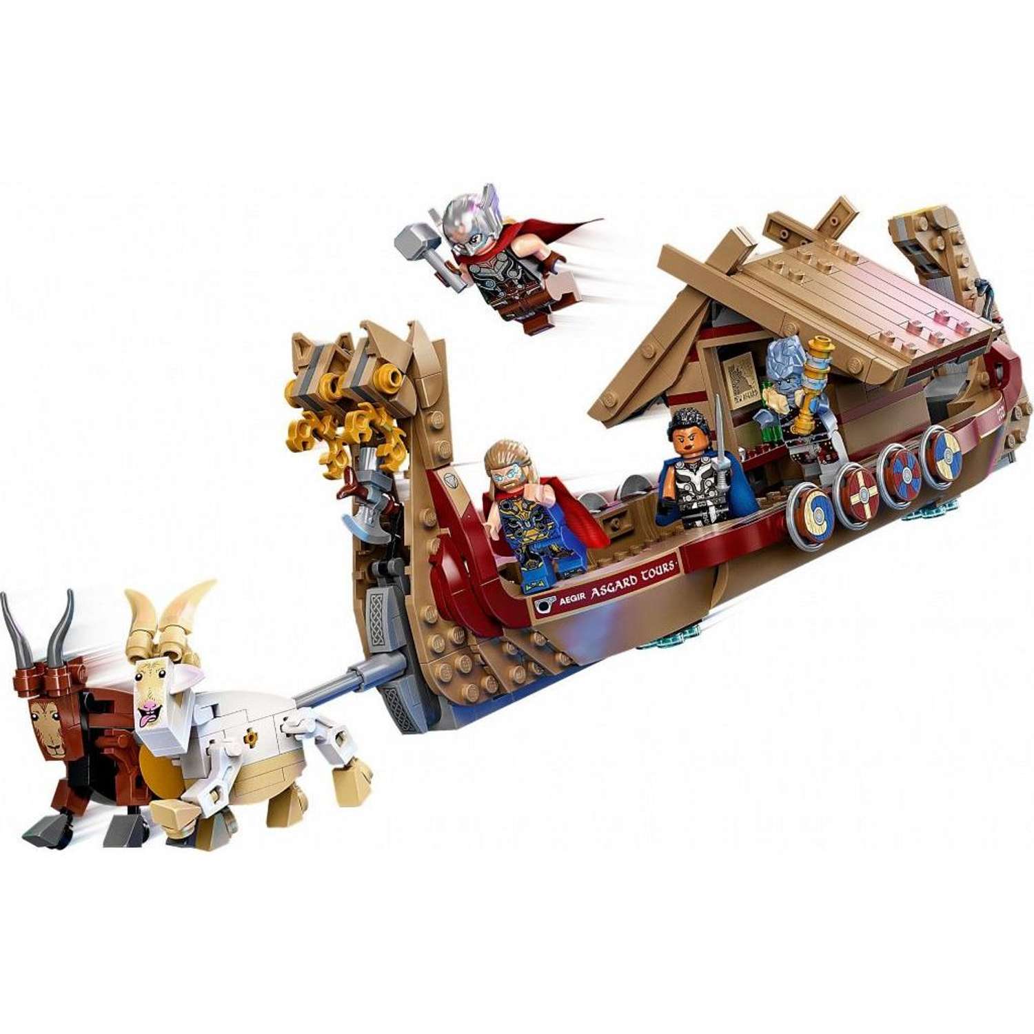 Конструктор LEGO Marvel Super Heroes The Goat Boat блочный - фото 5