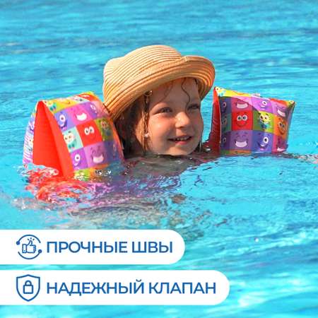 Нарукавники надувные Феникс Презент для плавания для детей старше 4-х лет ПВХ 27*15см 94109