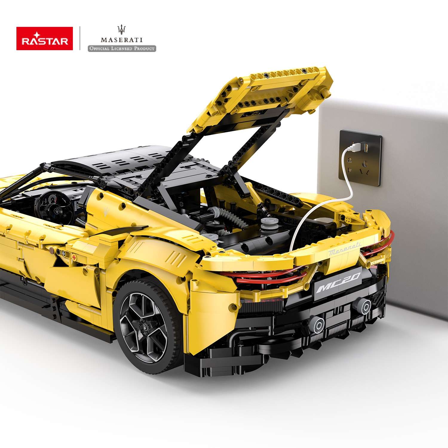 Конструктор Rastar Maserati MC20 3300 дет. - фото 16