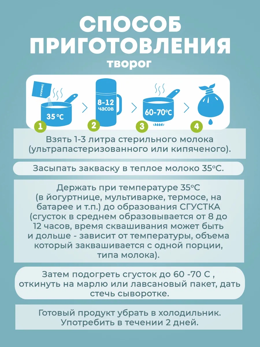 Набор заквасок Полезная партия Полезная Партия Подарочный - фото 3