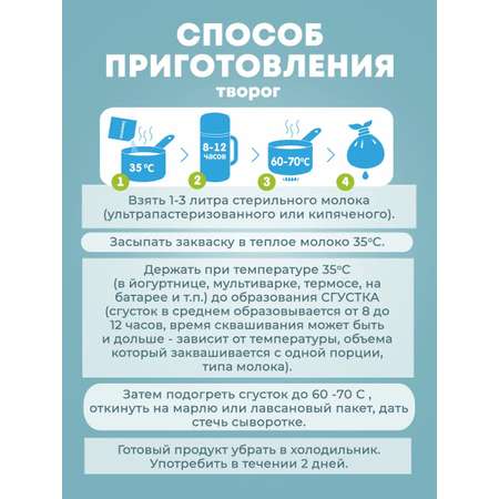 Набор заквасок Полезная партия Полезная Партия \"Подарочный\" 10 порций в ассортименте