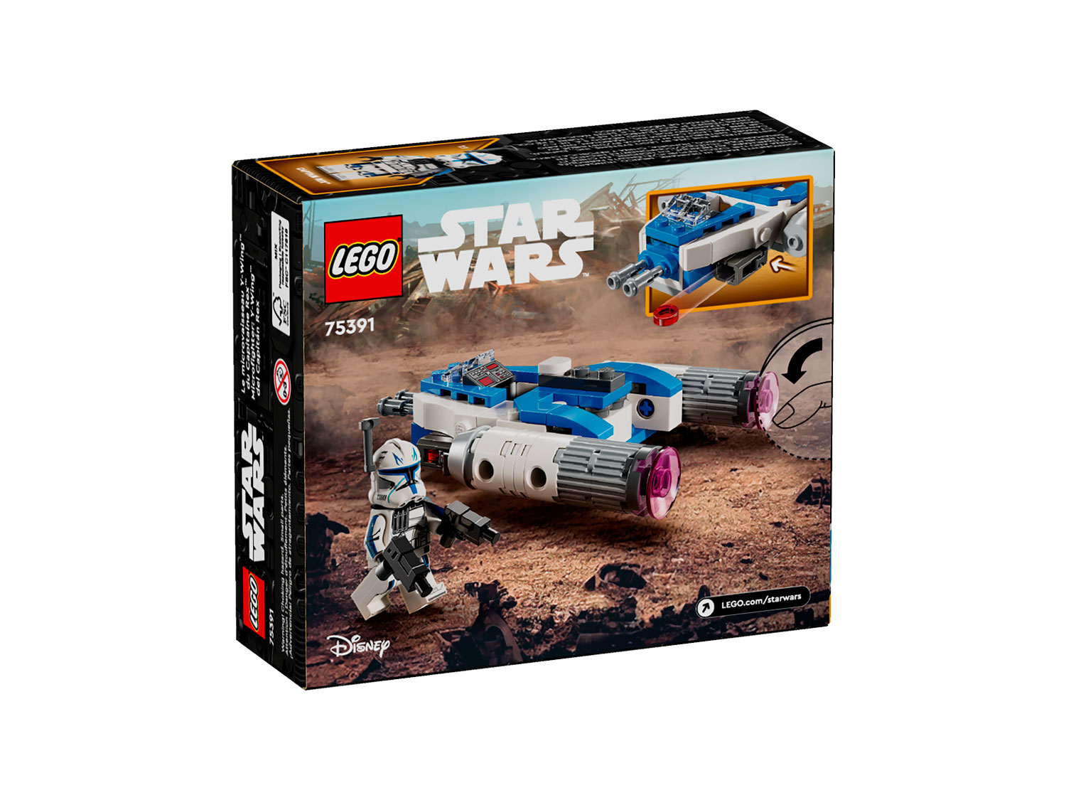 Конструктор LEGO Star Wars Мини-истребитель 99 дет. - фото 6