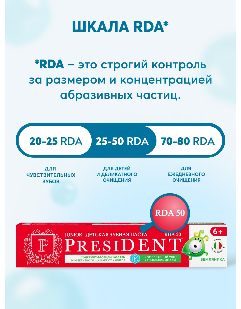 Зубная паста President Ягоды 70 г - фото 7