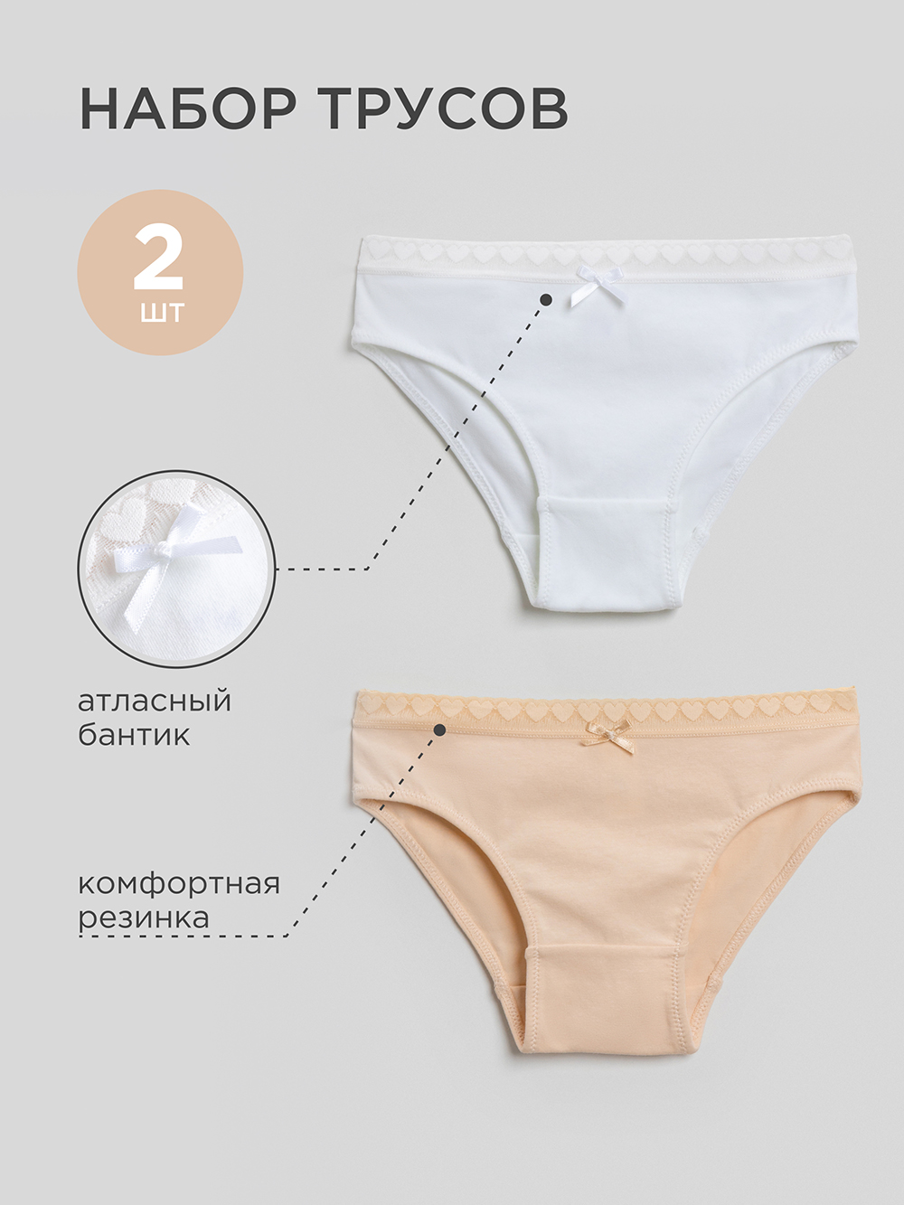 Трусы 2 шт Acoola 20214120079_0071775 - фото 2
