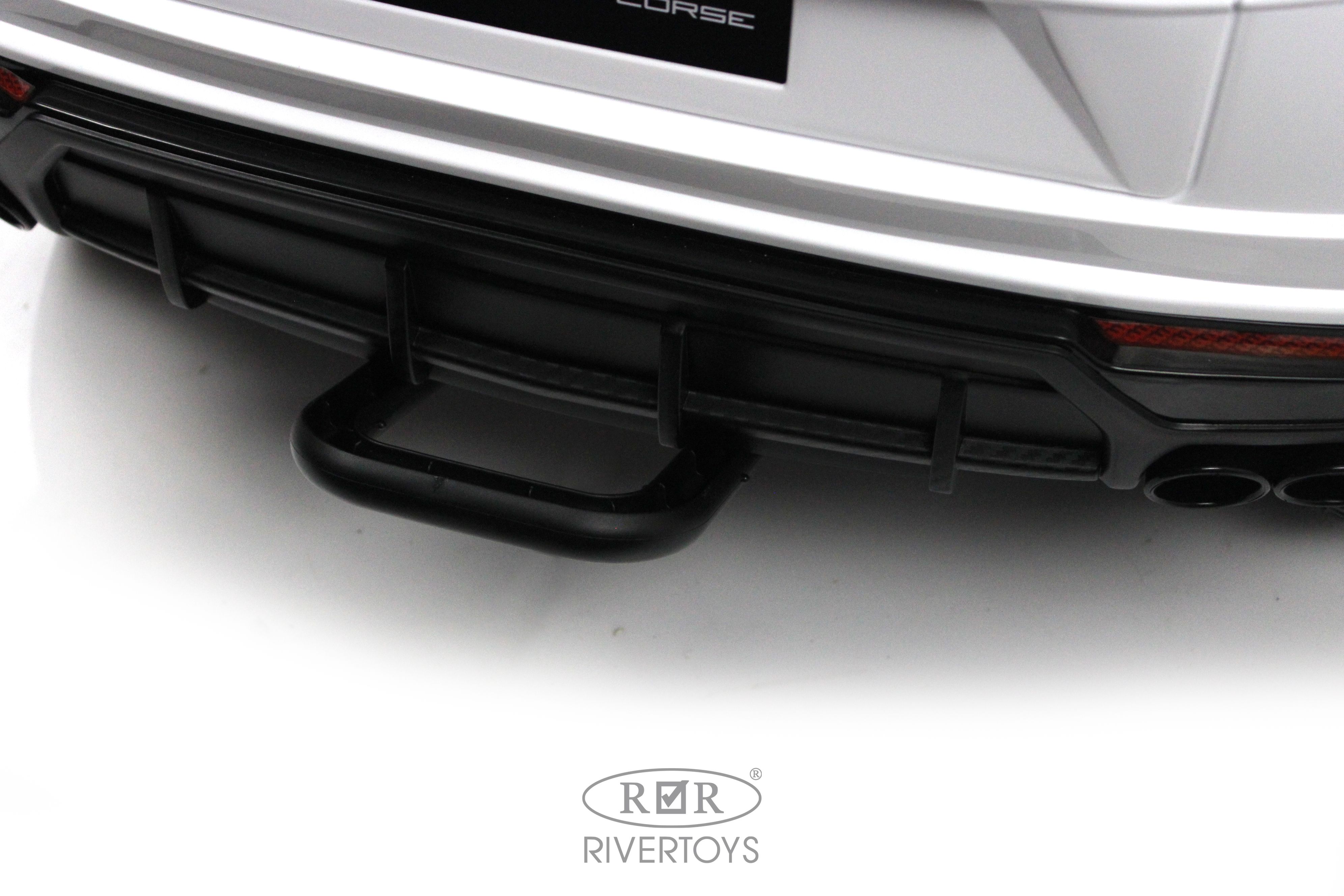 Электромобиль RIVERTOYS E777EE-WHITE С пультом ДУ - фото 6