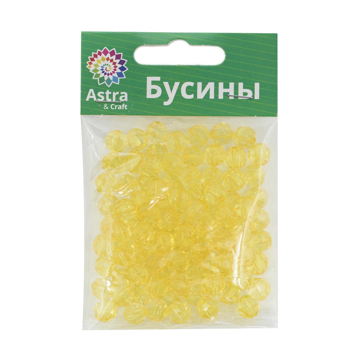 Набор для творчества Astra Craft бусины акрил 8 мм 25 г круглые - фото 6