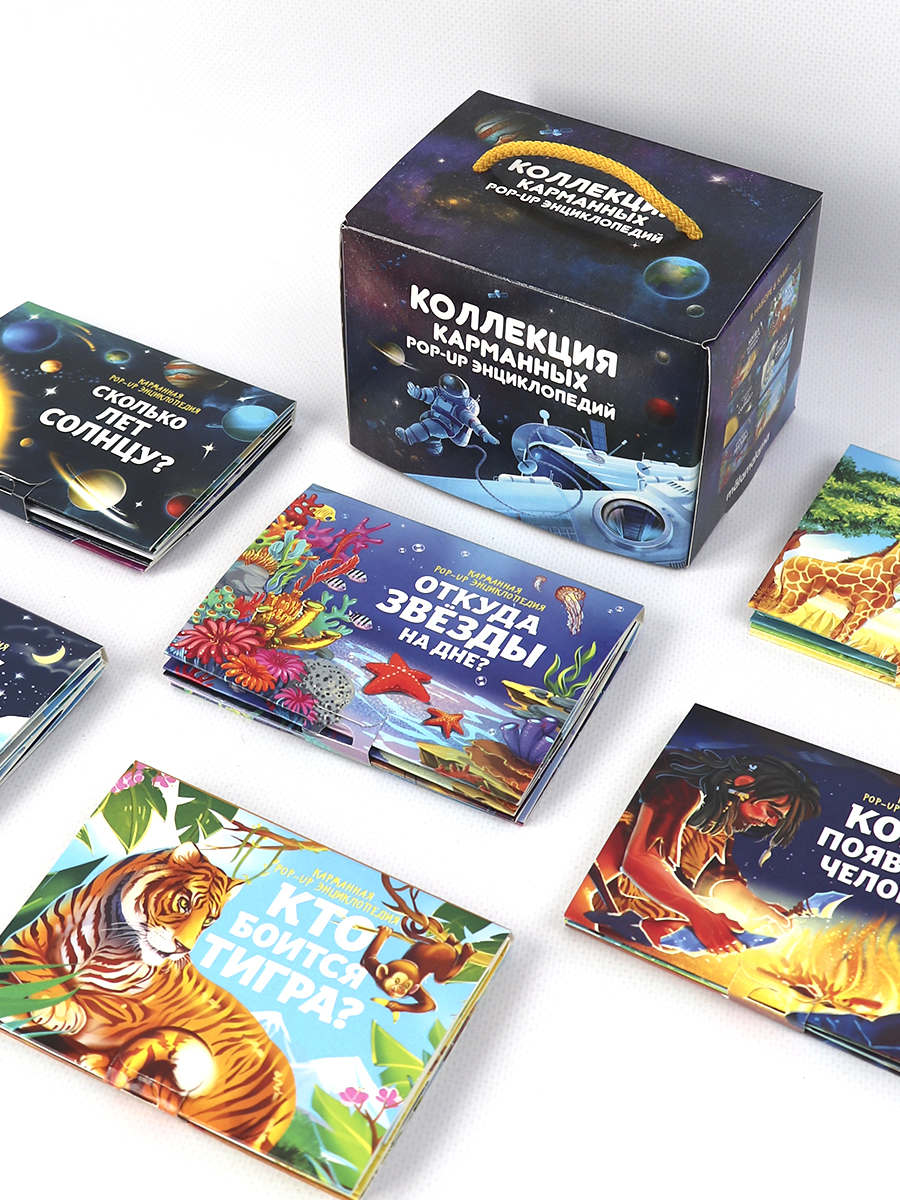 Набор книг Malamalama Коллекция карманных Энциклопедий о животных 6 шт - фото 10