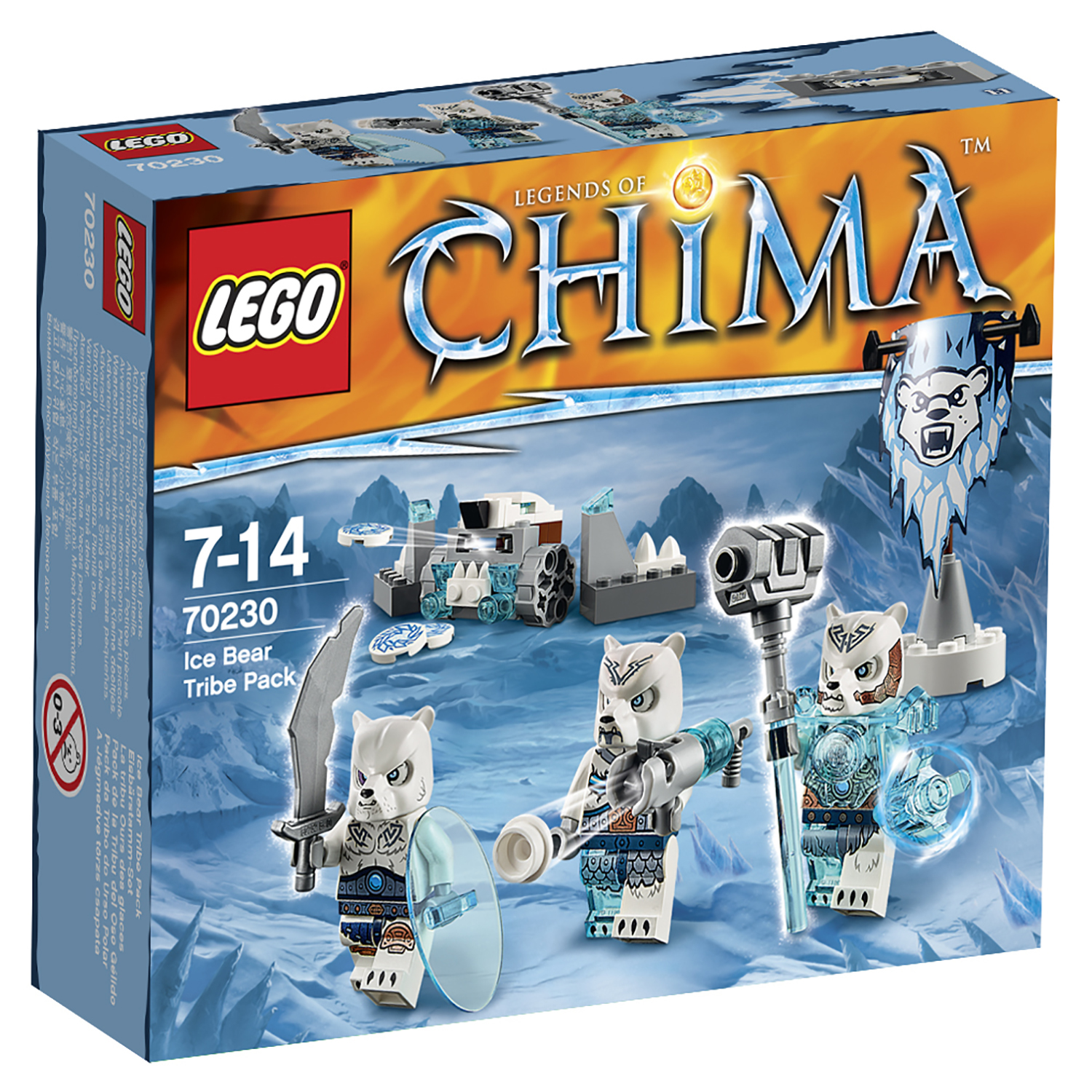 Конструктор LEGO Legends of Chima блочный - фото 2