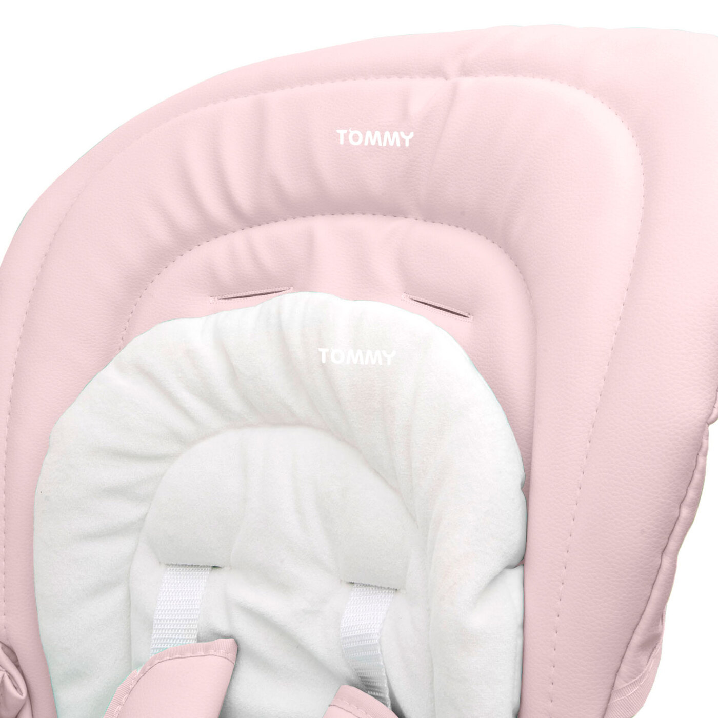 Стульчик для кормления TOMMY New Life розовый - фото 8