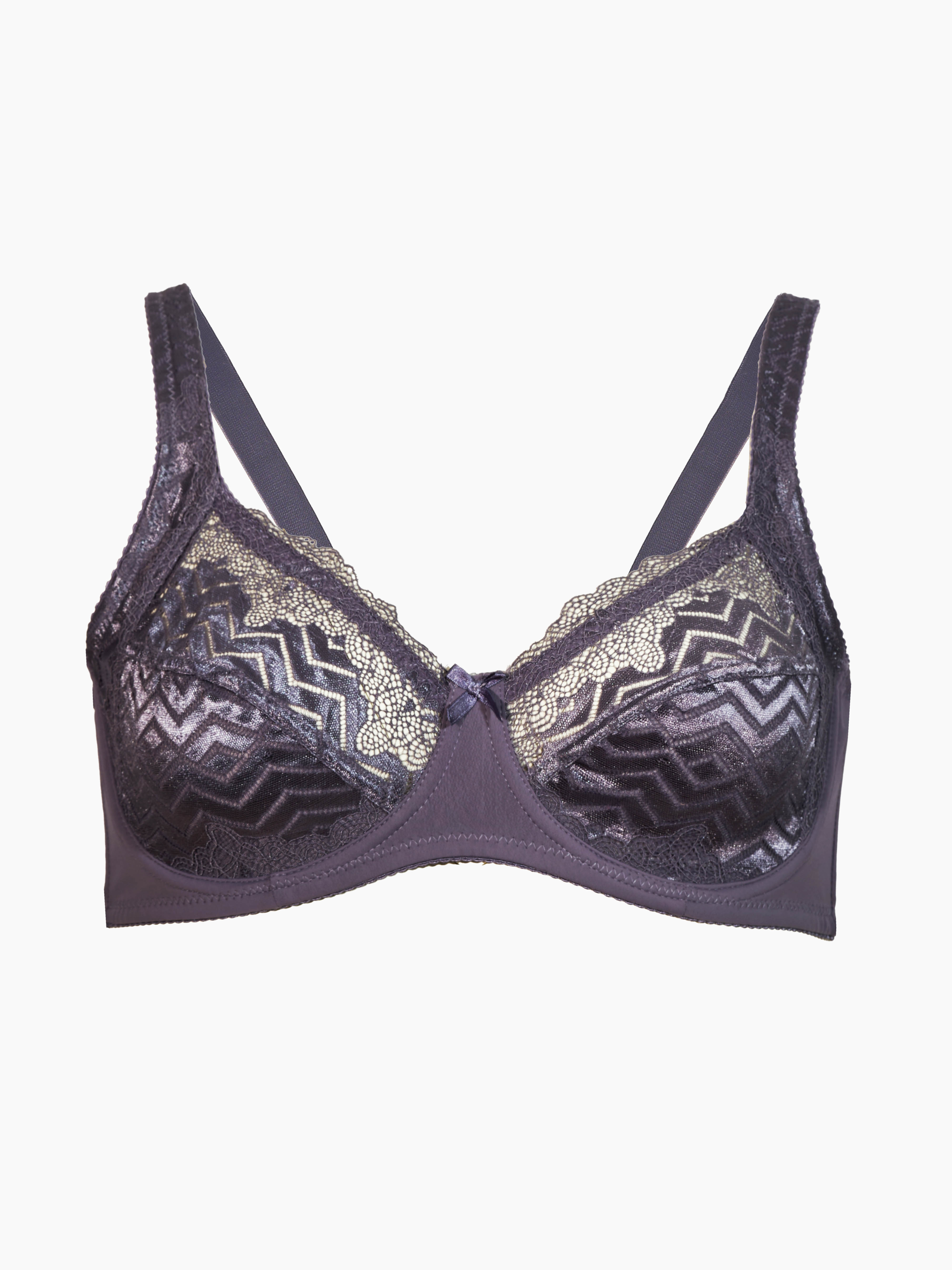 Бюстгальтер Настроение женщины L00012/СИНЕ-СЕРЫЙ - фото 2