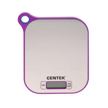 Весы кухонные Luazon Home CT-2461 электронные до 5 кг серебристо-фиолетовые