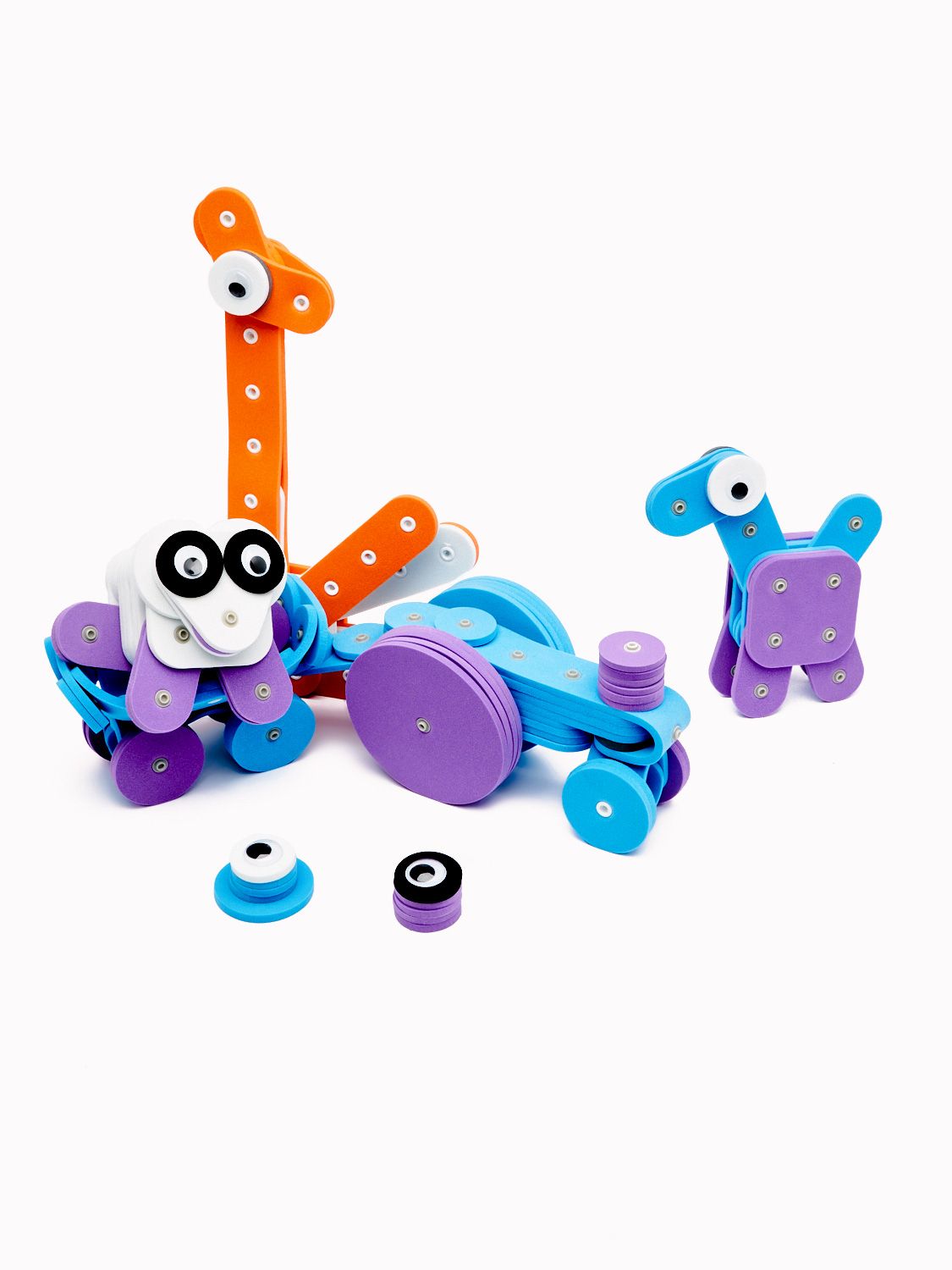Конструктор DINNO KIDS Трактор 72 дет. - фото 7