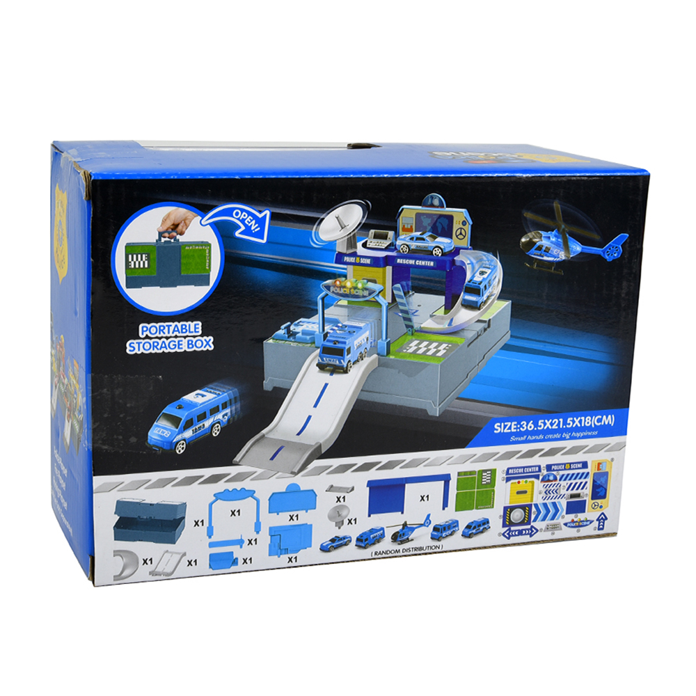 Парковка FANJIA TOYS Станция полиции HJFJ634 - фото 9