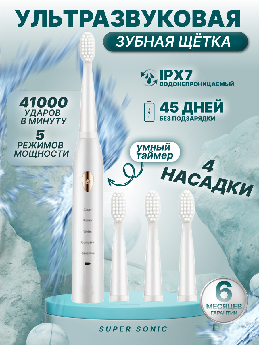 Зубная щетка электрическая Honest Shop - фото 1