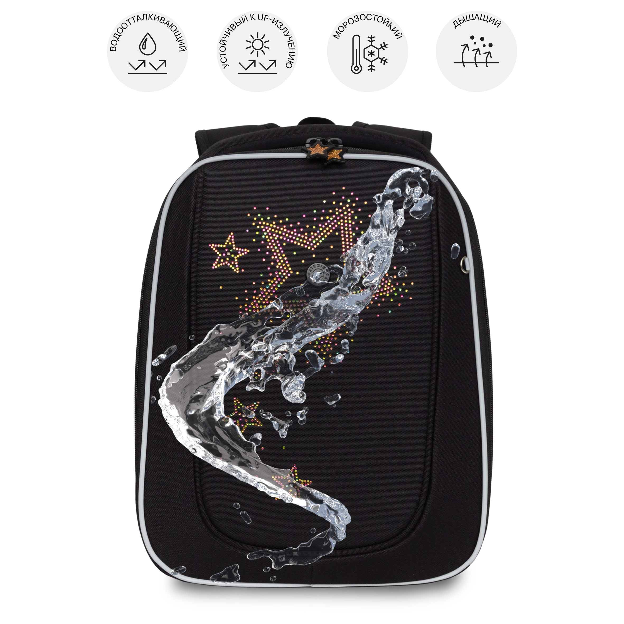 Ранец Grizzly Звезды - фото 11