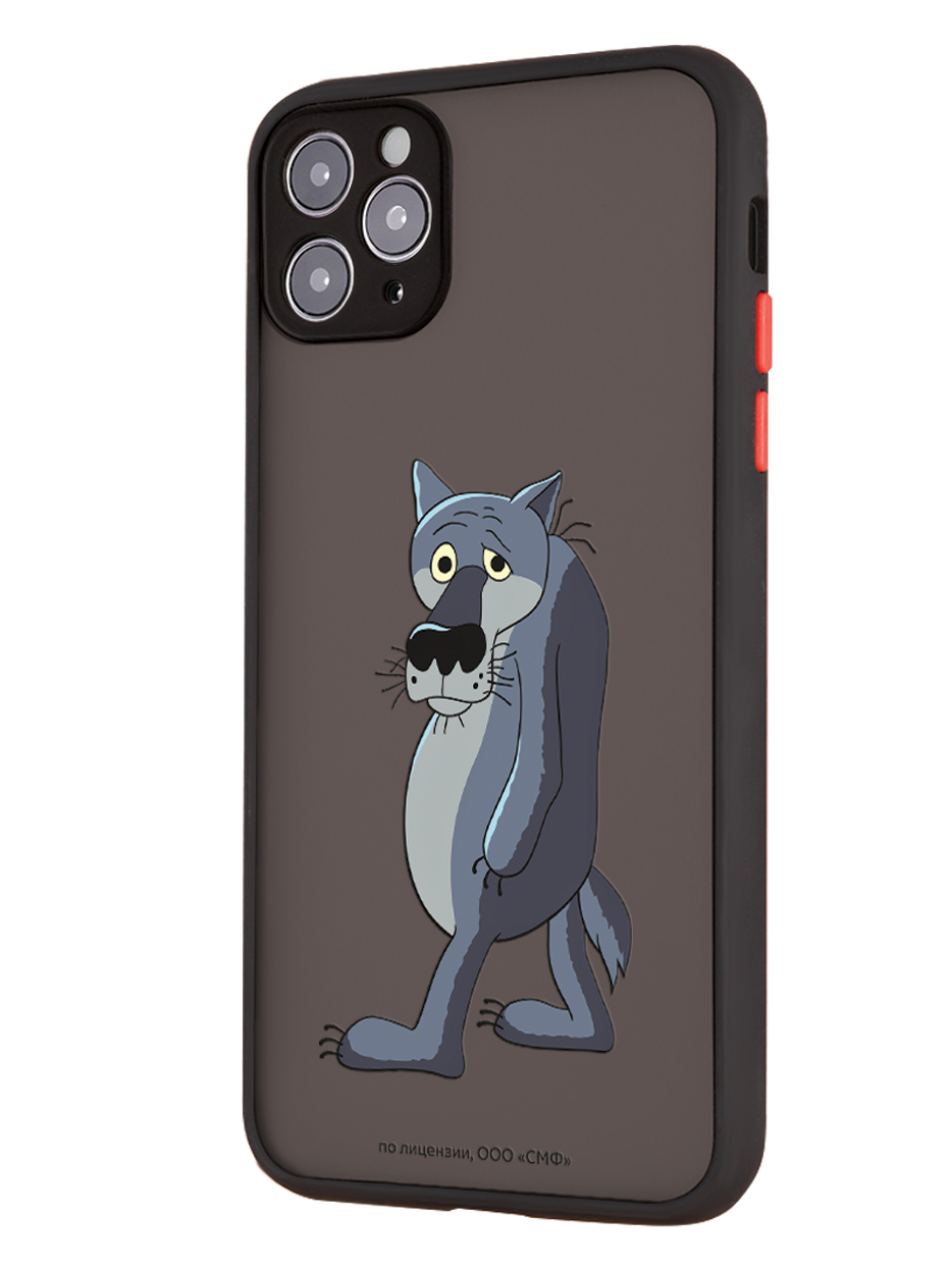 Противоударный чехол Mcover для смартфона Apple iPhone 11 Pro Max Союзмультфильм Ну ты заходи если что - фото 1