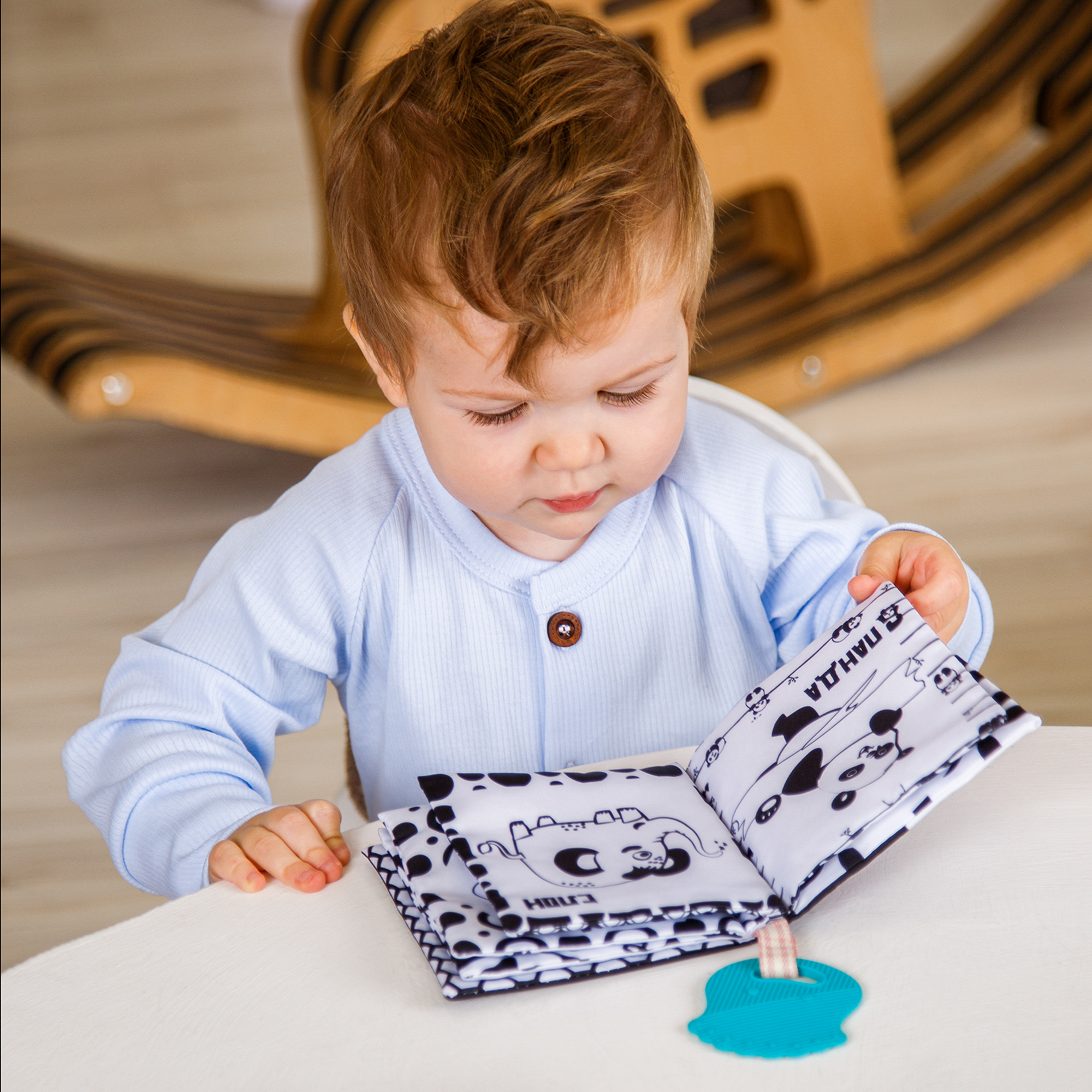 Игрушка Amarobaby книжка Soft Book в ассортименте - фото 11