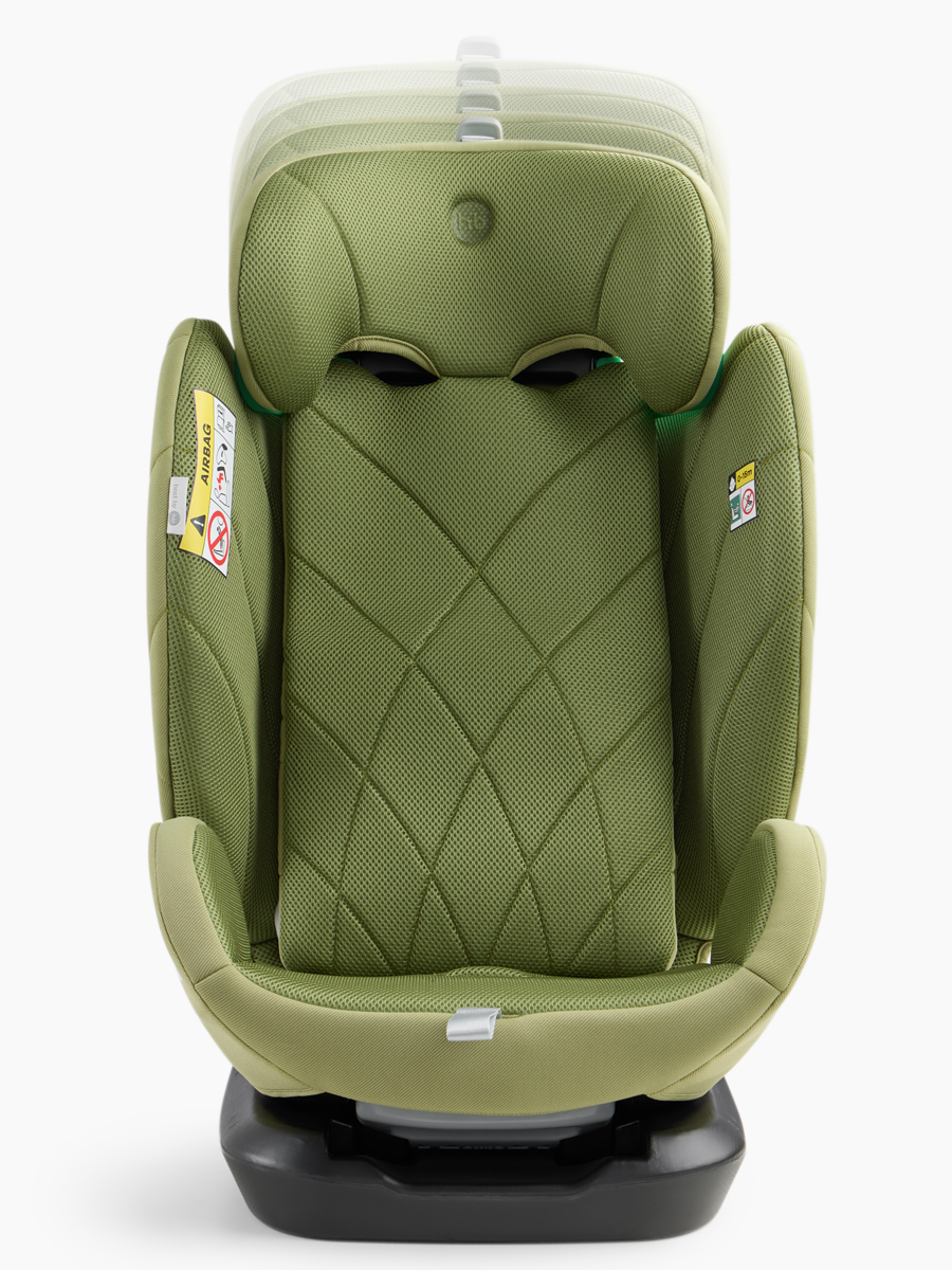 Автокресло Happy Baby Oxis 0+/1/2/3 (0-36 кг) зеленый - фото 9
