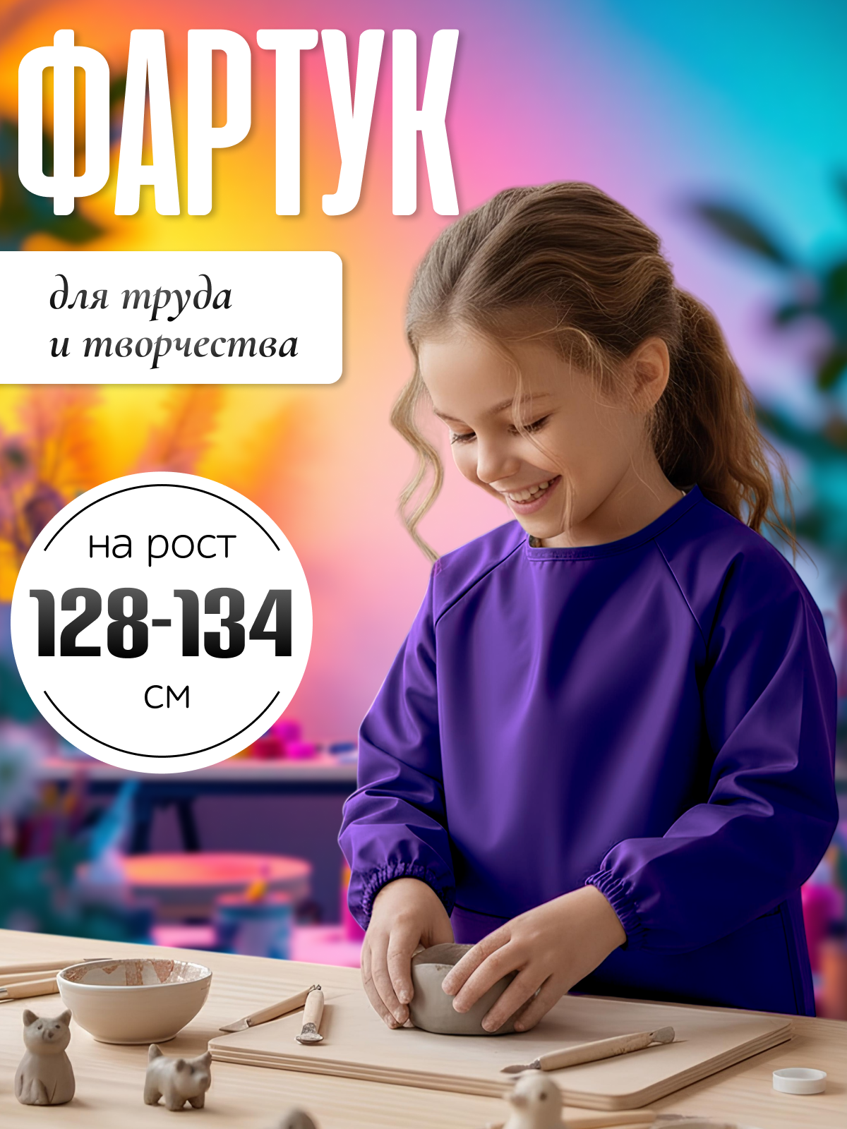Фартук AXLER с рукавами - фото 1