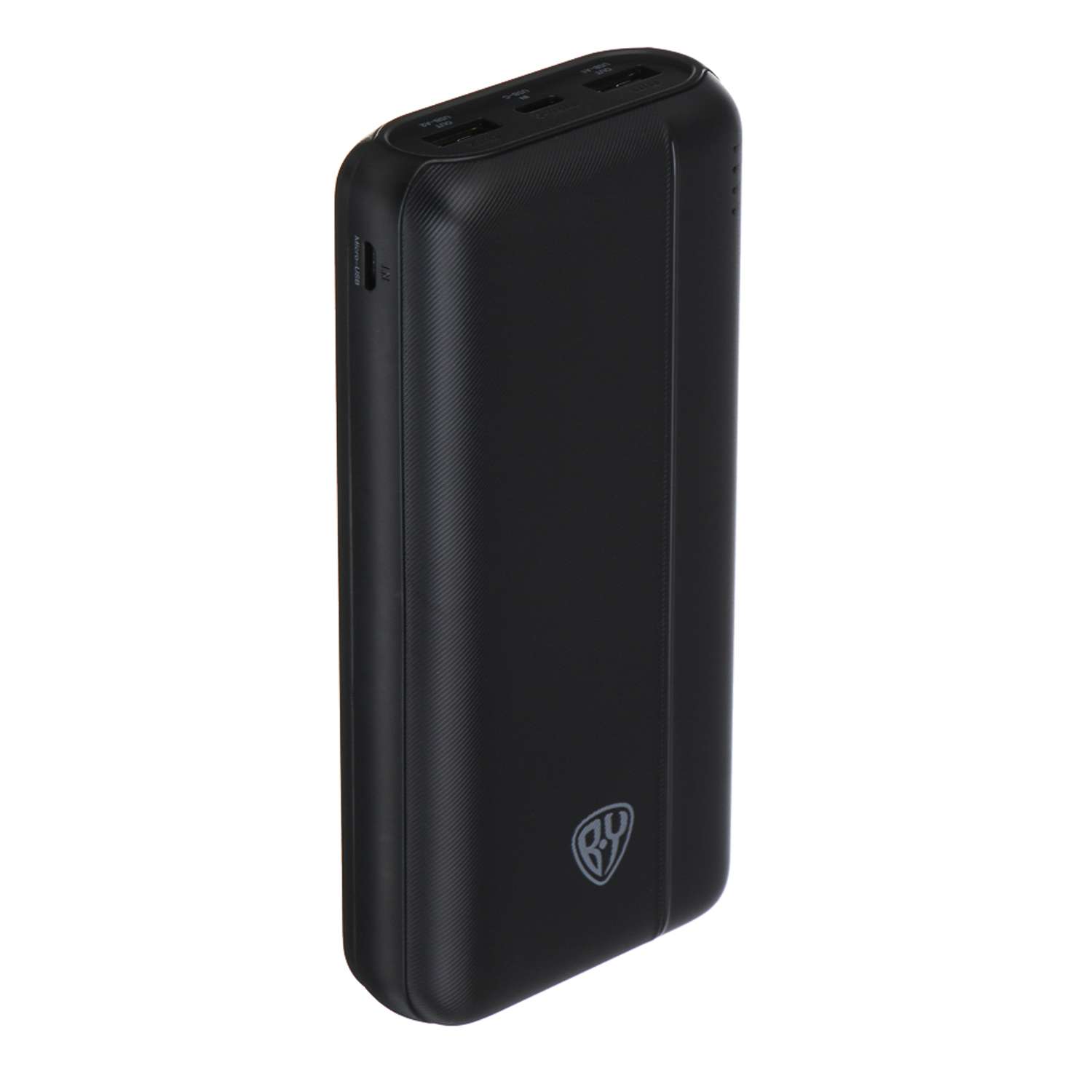 Аккумулятор мобильный BY Multivolt 20000мАч 2*USB-A 1*USB-C 1*Micro-USB 10W чёрный - фото 1