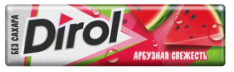 Резинка жевательная DIROL арбузная свежесть - фото 1