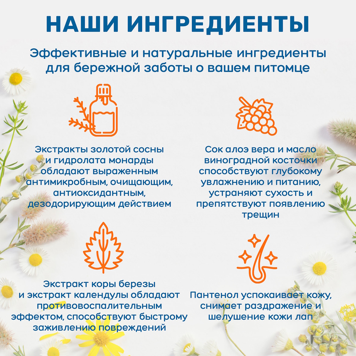 Гель-мыло для мытья лап животных ZOORIK защита и питание с экстрактом золотой сосны 1000 мл - фото 8